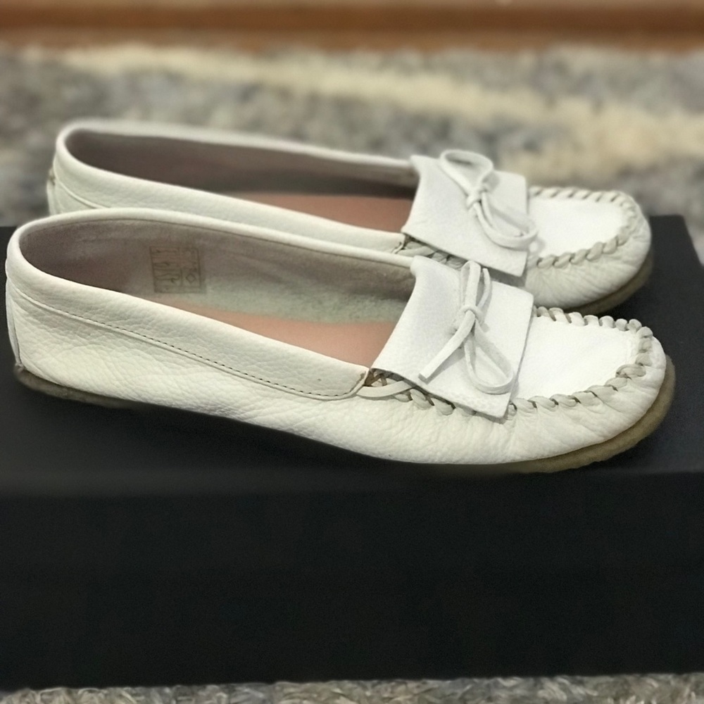 Jcrew white loafers - Picture 6 of 6